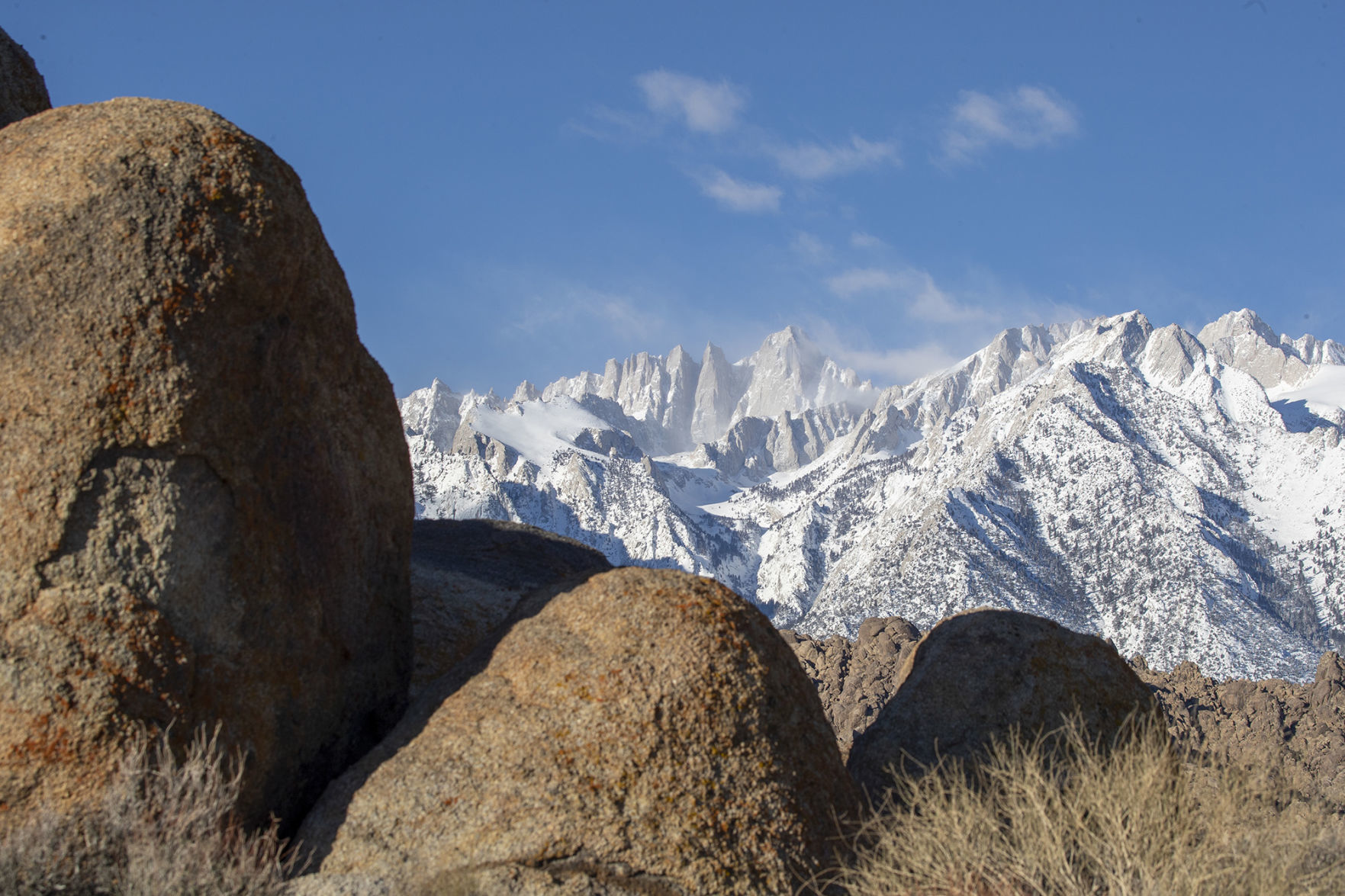 10 feet of snow in Mammoth Lakes